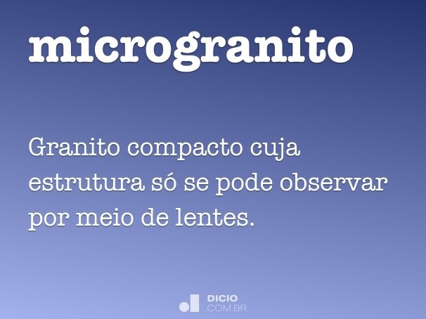 microgranito