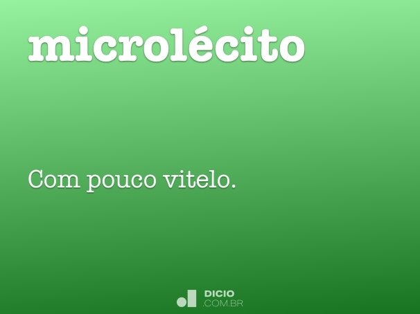 microlécito