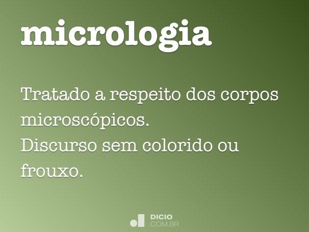 micrologia