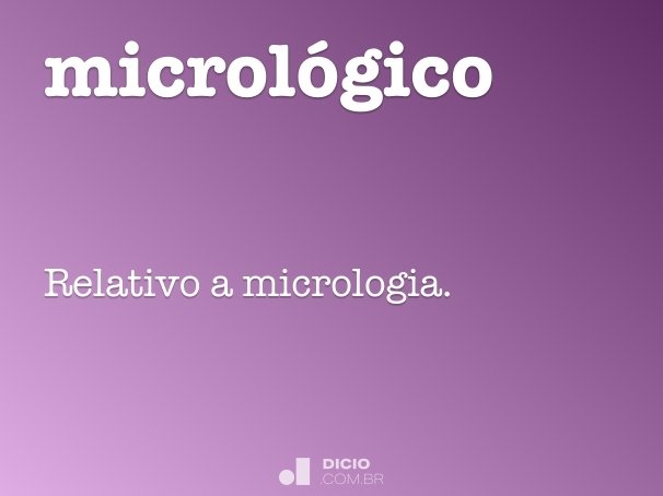 micrológico