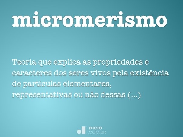 micromerismo
