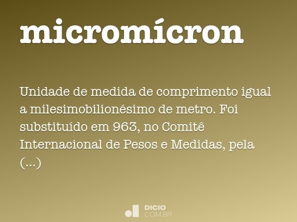 micromícron