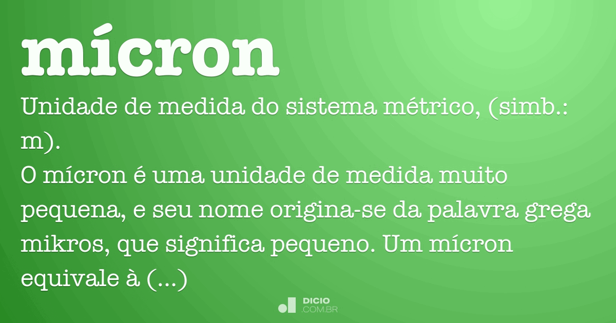 Mícron Dicio, Dicionário Online de Português
