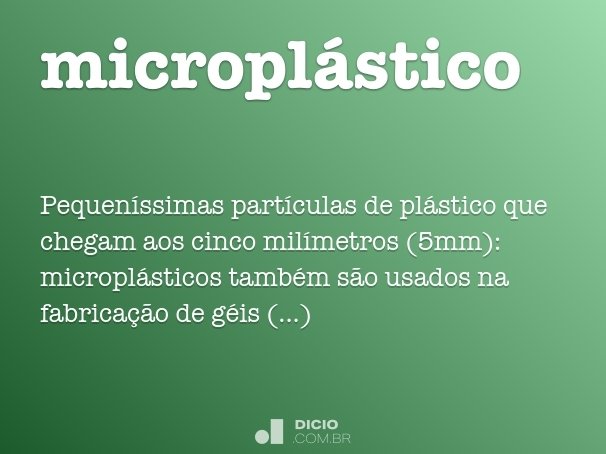 microplástico