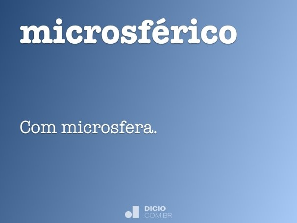 microsférico