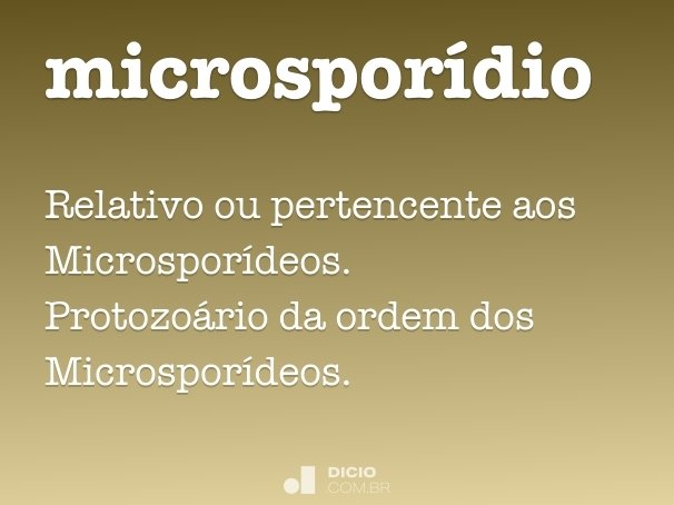 microsporídio