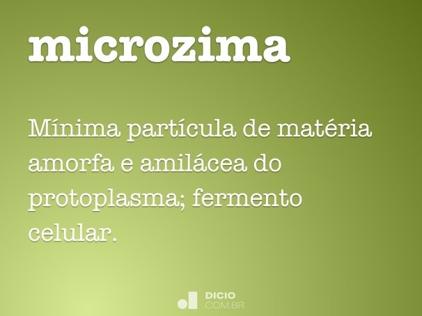microzima