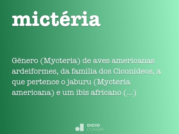 mictéria