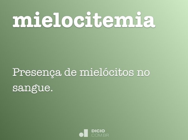 mielocitemia