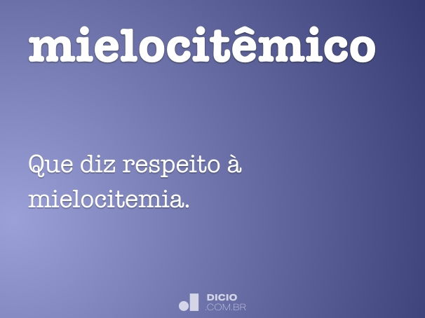 mielocitêmico