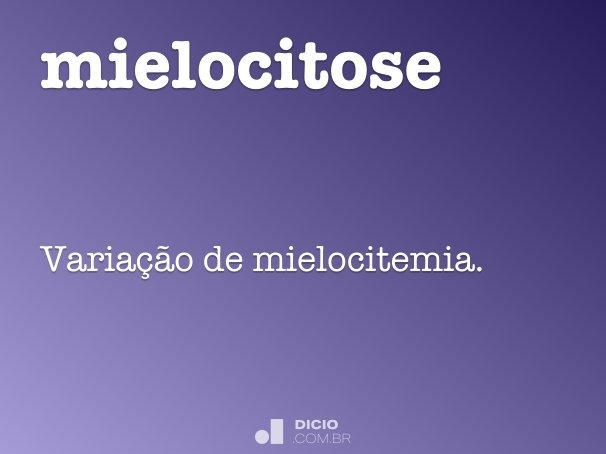 mielocitose