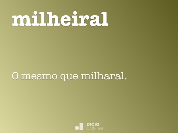 milheiral