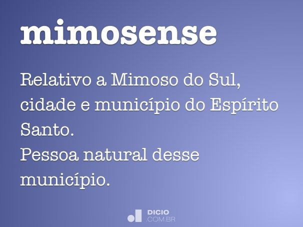 mimosense