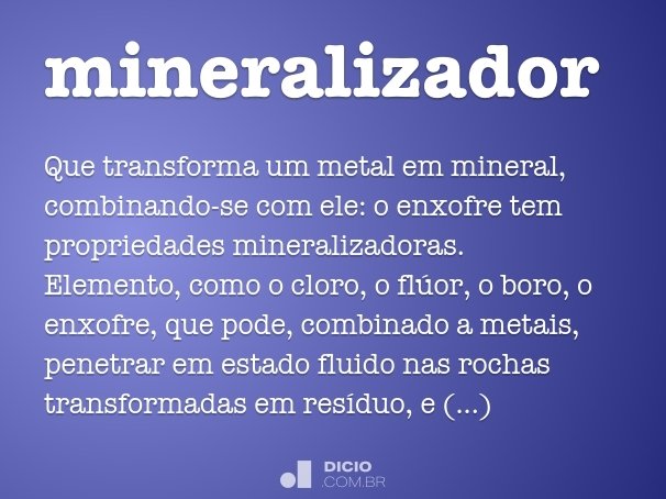 mineralizador
