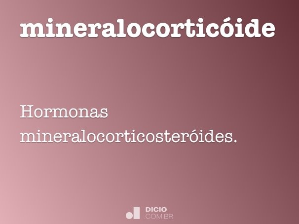 mineralocorticóide