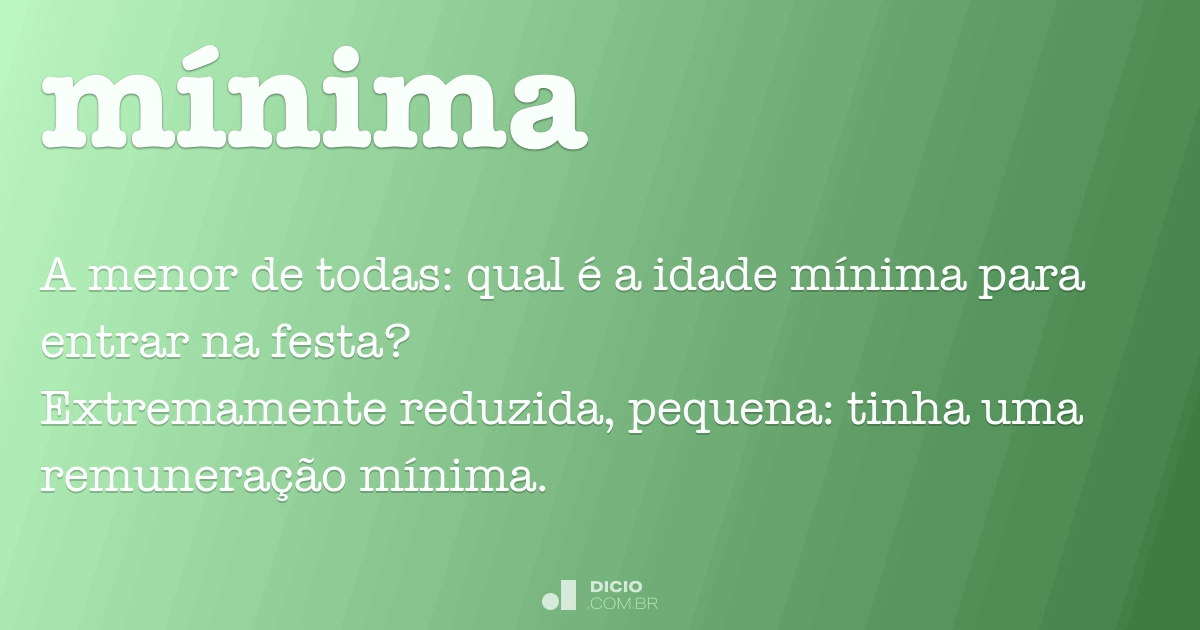 O que significa Manima?