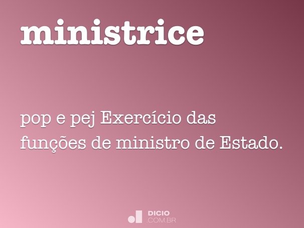 ministrice