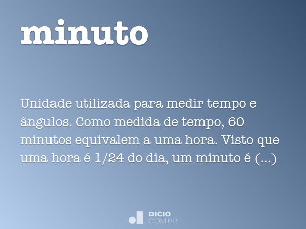 quantos segundos tem 1 minuto 