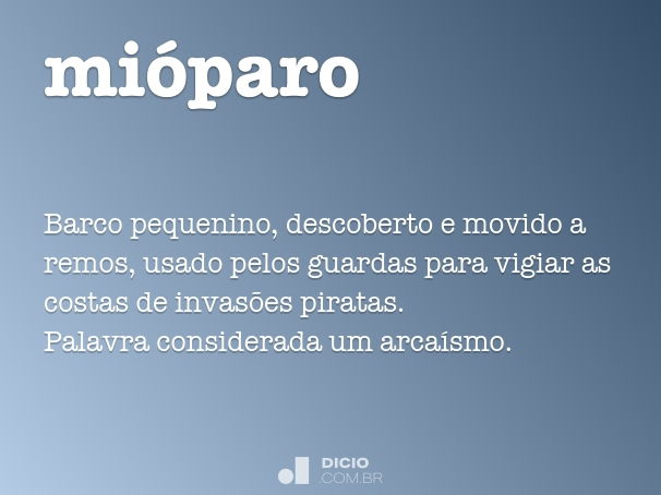 mióparo