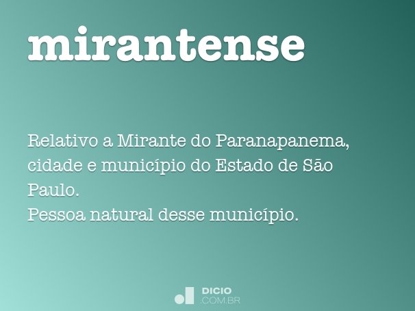 mirantense