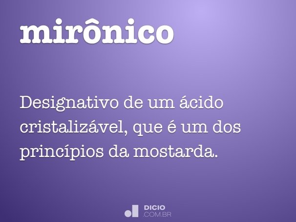 mirônico