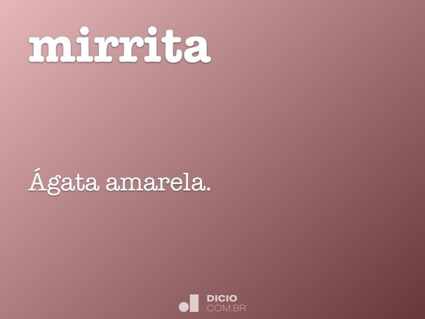 mirrita