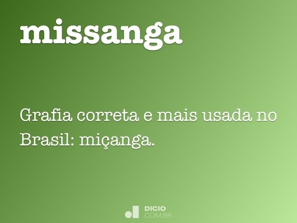 missanga