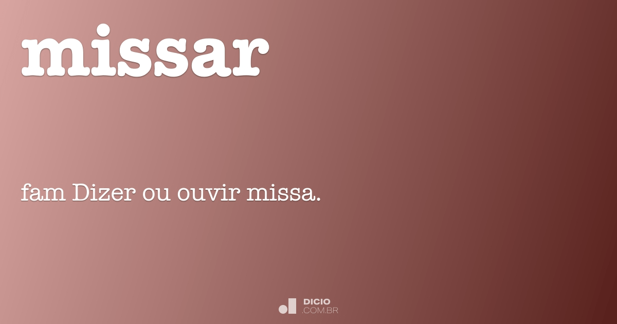 missa  Tradução de missa no Dicionário Infopédia de Português - Alemão