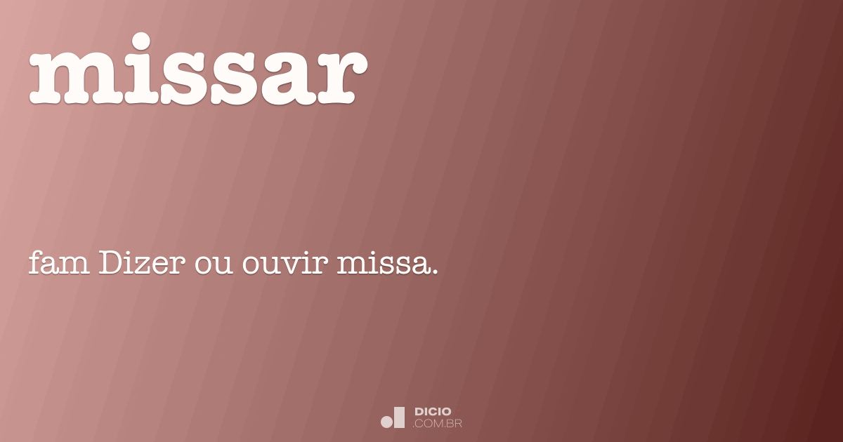 missa  Tradução de missa no Dicionário Infopédia de Português - Alemão