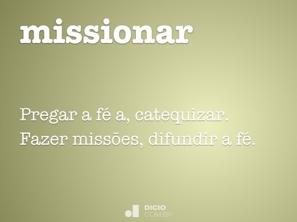 missionar