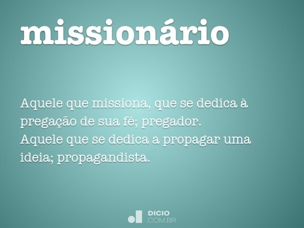 missionário