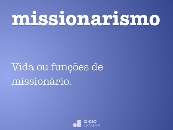 missionarismo