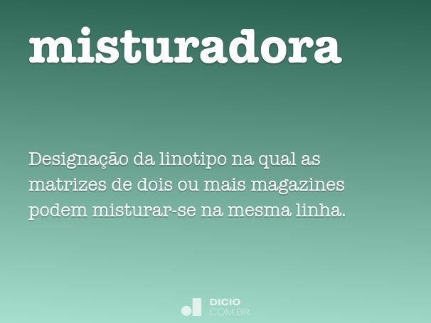 misturadora