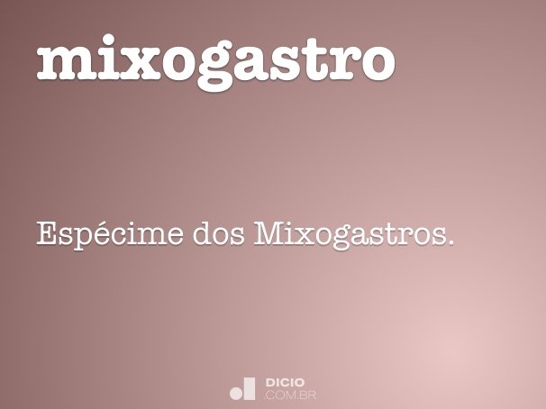 mixogastro