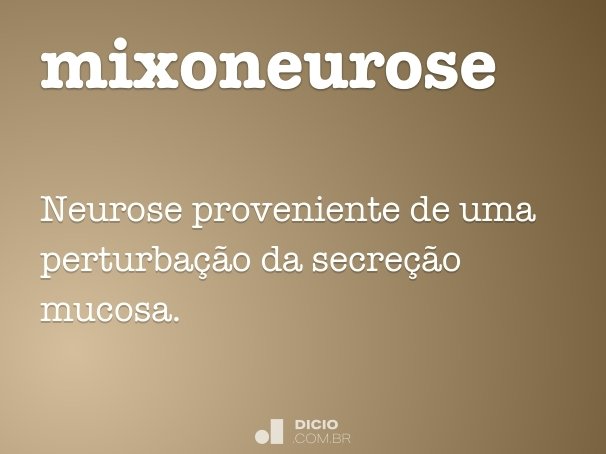 mixoneurose