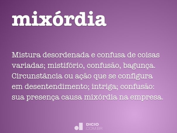 mixórdia