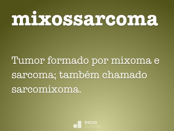 mixossarcoma
