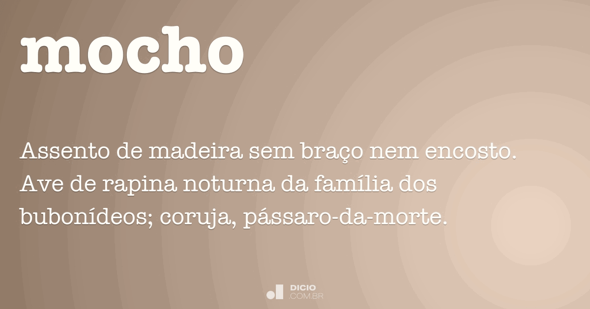 Mocho Dicio, Dicionário Online de Português