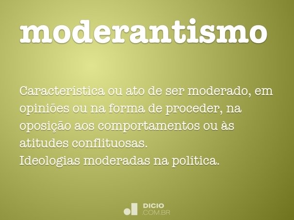 moderantismo