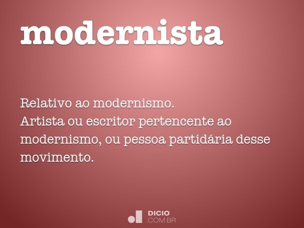 modernista