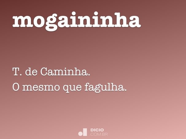 mogaininha