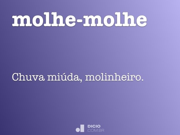 molhe-molhe