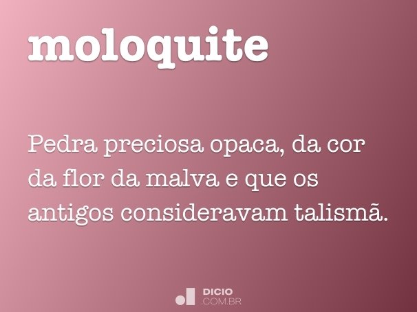 moloquite
