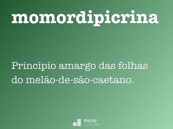 momordipicrina