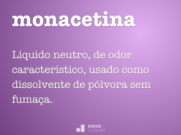 monacetina
