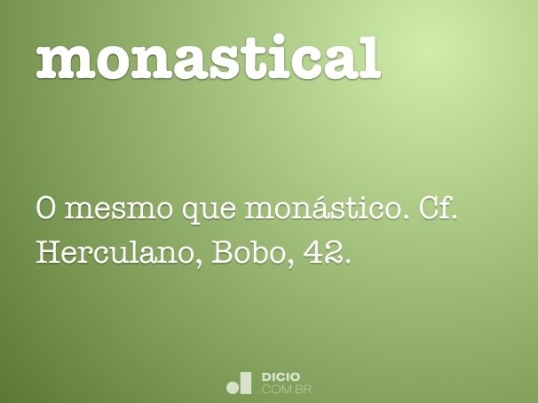 monastical