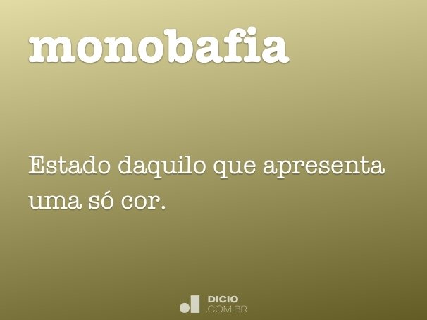 monobafia