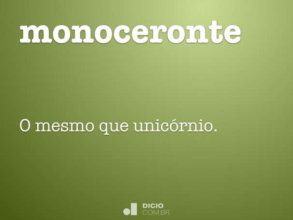 monoceronte