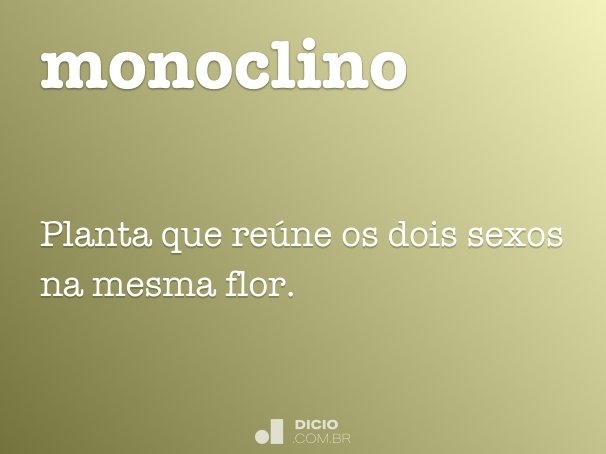 monoclino