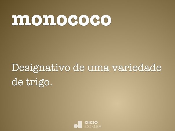 monococo